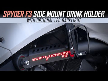 F3 Series Drink Holder with Optional Accent LED  **Backorder ETA mid May**