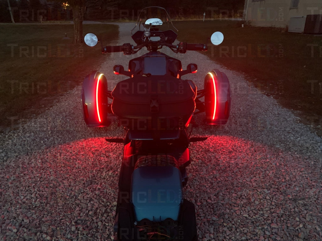 Ryker LED, Ryker fender lights, Can Am Ryker, Can am Ryker fender LED