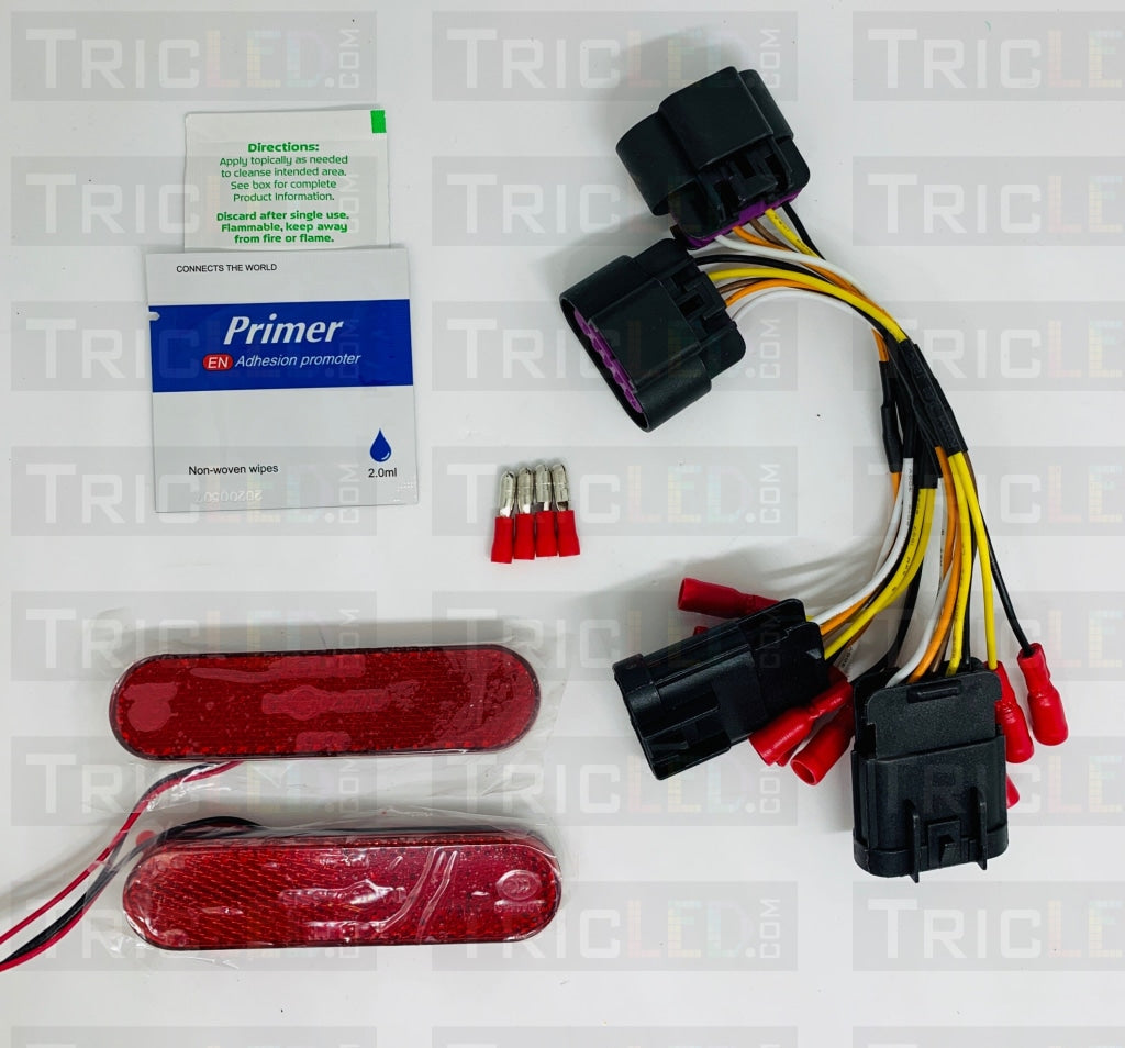 RT'2020+ Rear Side Saddlebag Running LED with Reflectors TricLED