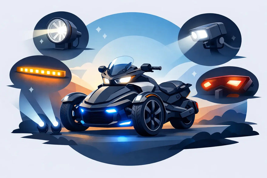 Choosing the Right Can-Am Spyder Light Kit Setup