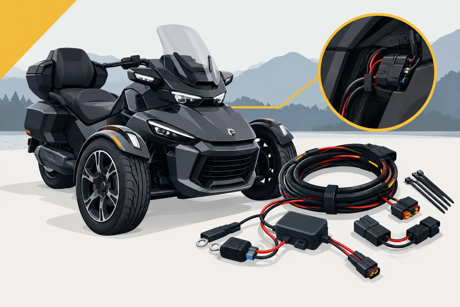 Can-Am Spyder Accessory Wiring Guide Tips