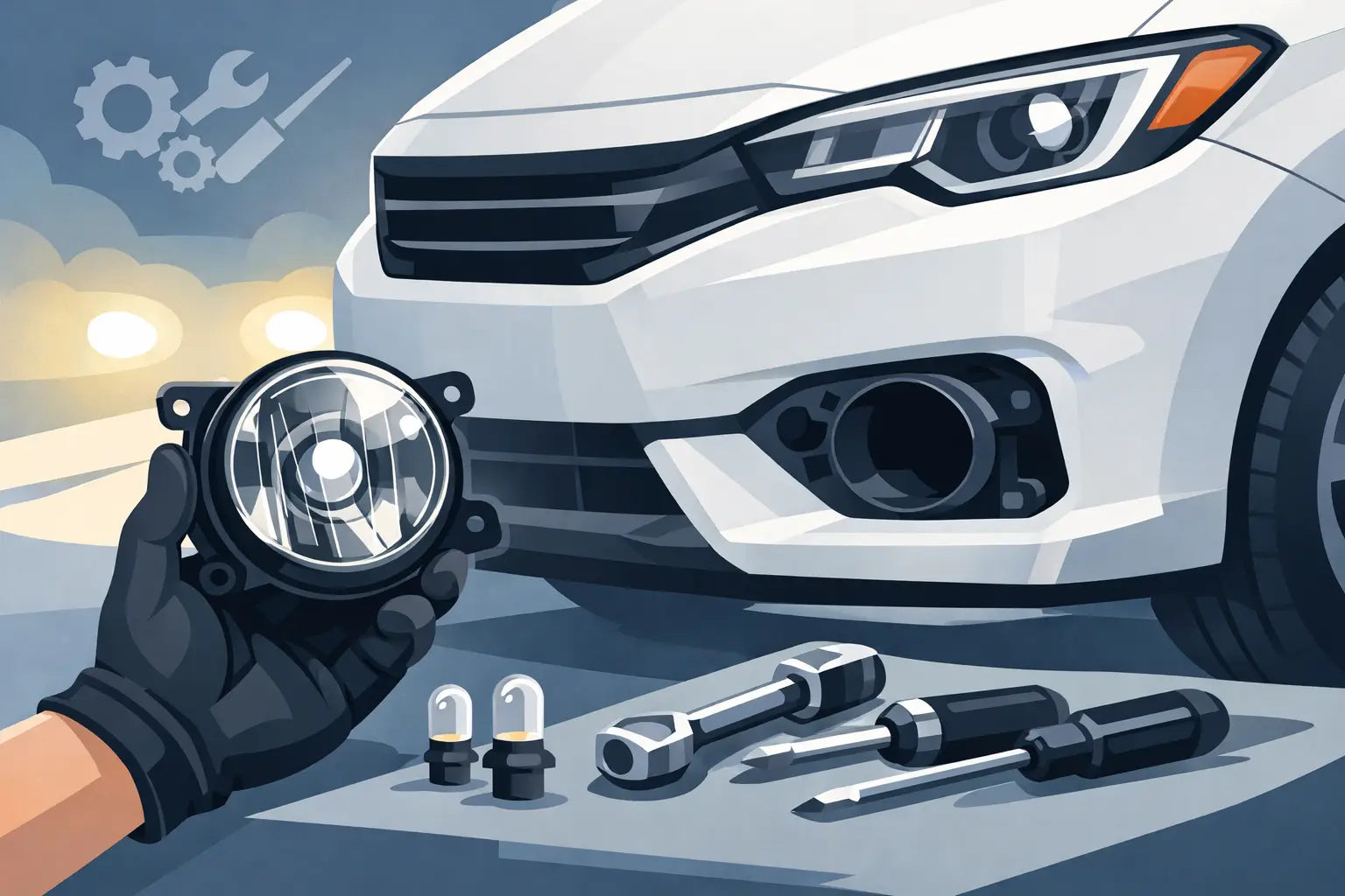 Spyder Fog Light Replacement Done Right