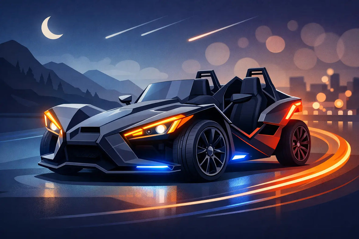 Slingquential Lighting for Polaris Slingshot Builds