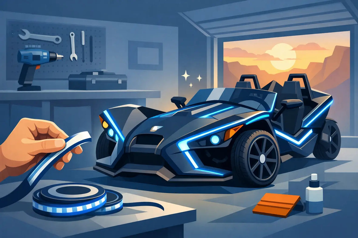 How to Install Slingshot Accent Strips