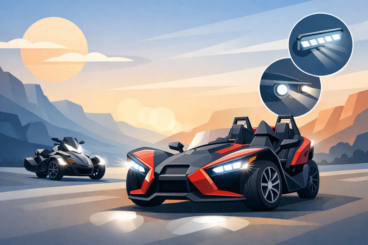 Slingshot Daytime Running Light Upgrade Guide