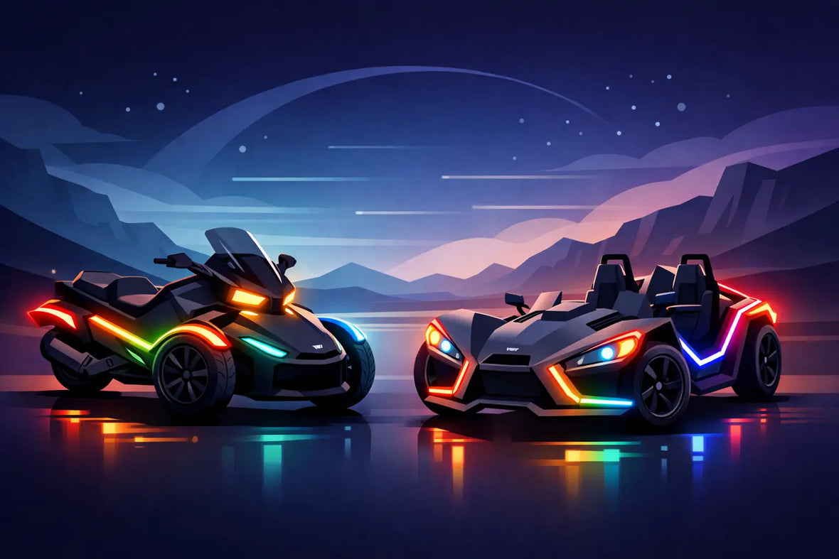 Chaser LED Lighting for Spyder and Slingshot