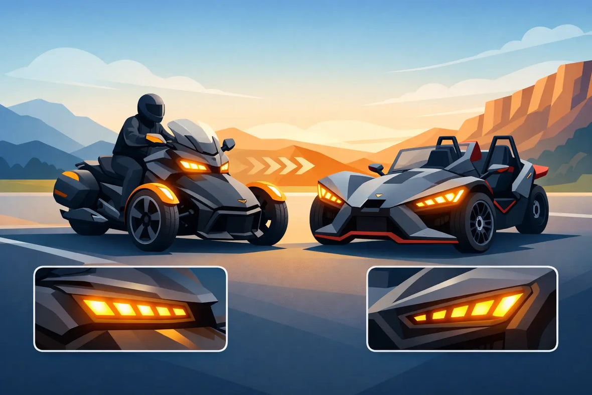 Sequential Blinker Upgrades for 3-Wheel Rides