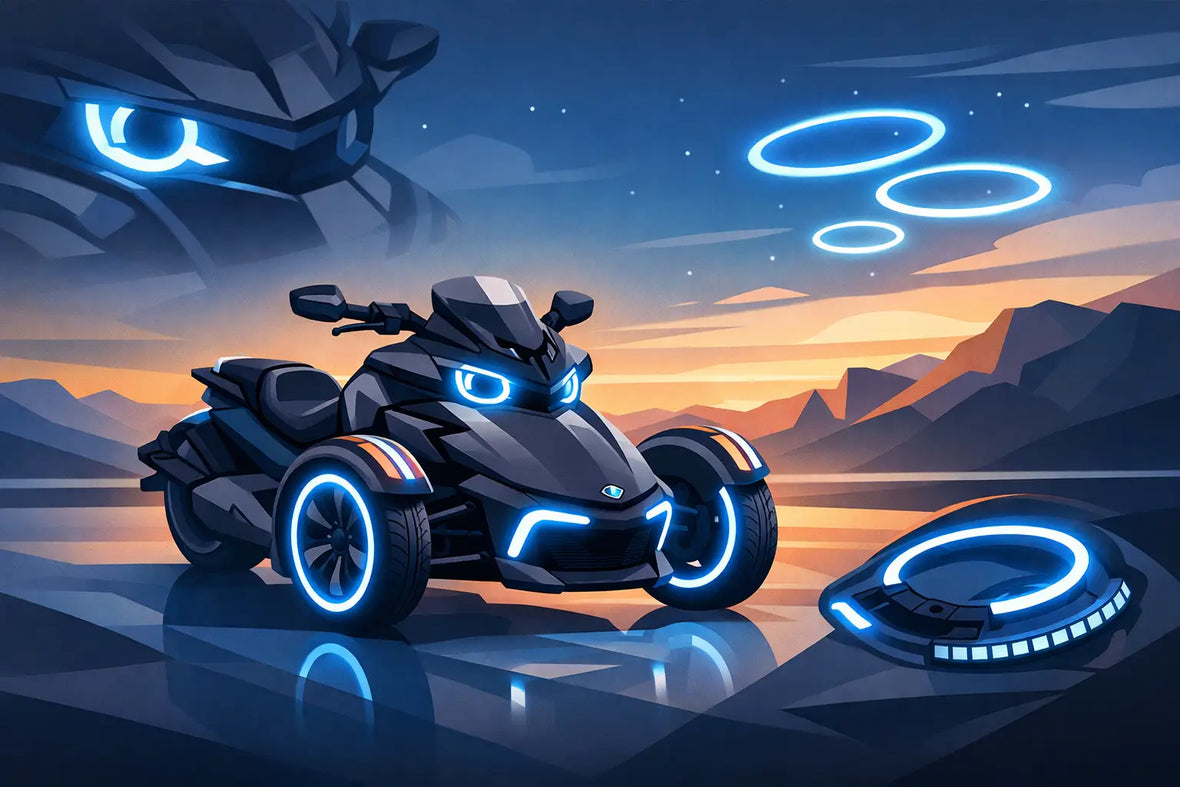 Can Am Spyder Halo Kit Review