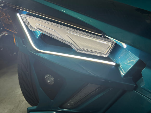 2020+ Lower Brow LED Running Light with Turn Signal (Dual Color)