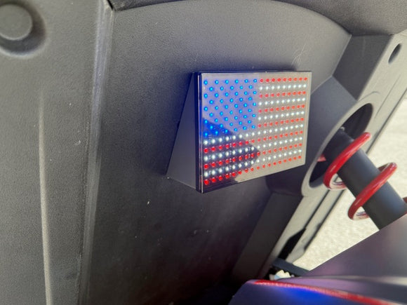 USA LED Flag with NEW Mounting Plate for Slingshot