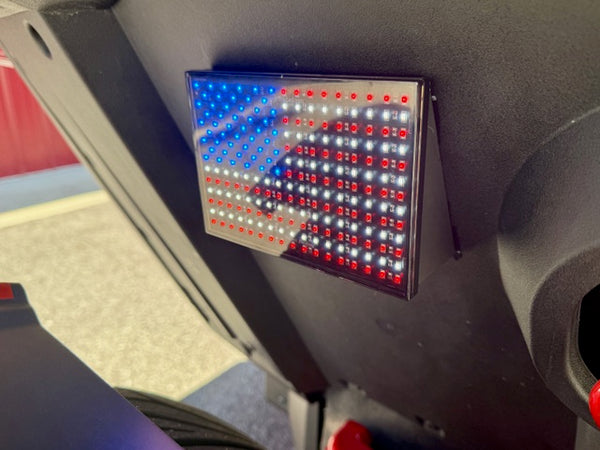 USA LED Flag with NEW Mounting Plate for Slingshot