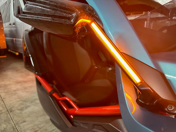 2020+ SlingShot Hi-Viz Sequential Mirror LED's with Sequential Blinker Integration