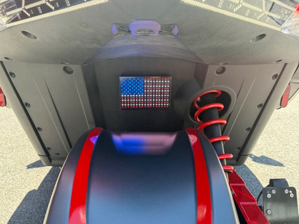 USA LED Flag with NEW Mounting Plate for Slingshot