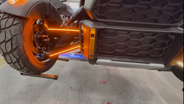 Canyon Dual-Color DRL A-arm with Plug & Play Connector