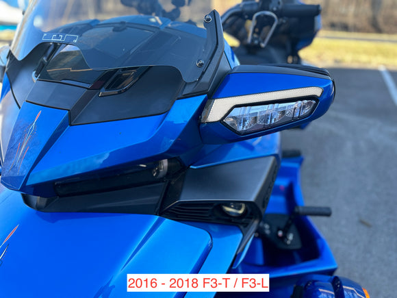 HiViz Side View Mirror DRL with Sequential Turn Signal (for RT, F3T, F3L)