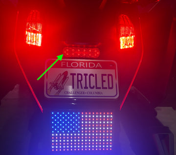 Canyon Rear Center LED OE Style Reflector