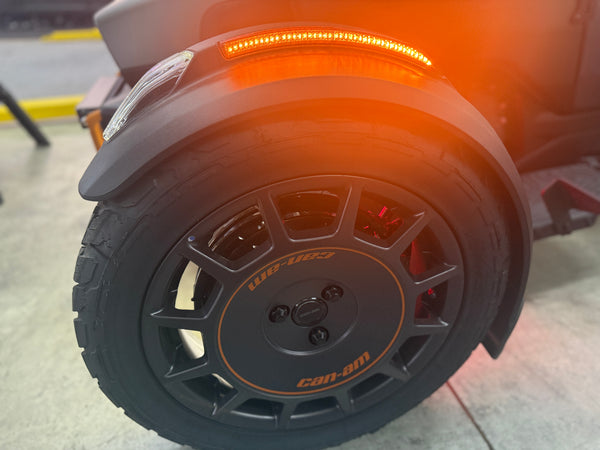 Sequential front fenders LED Amber for Canyon 2025+