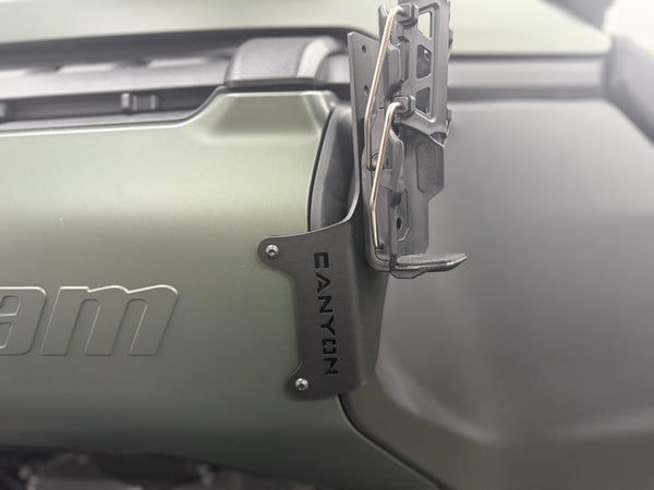 Canyon adjustable side mount bottle holder