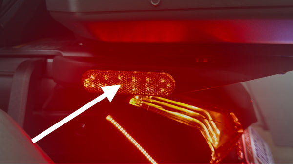 Canyon Side Facing License Plate LED Reflector "Add On Kit"