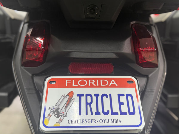 Canyon Side Facing License Plate LED Reflector "Add On Kit"