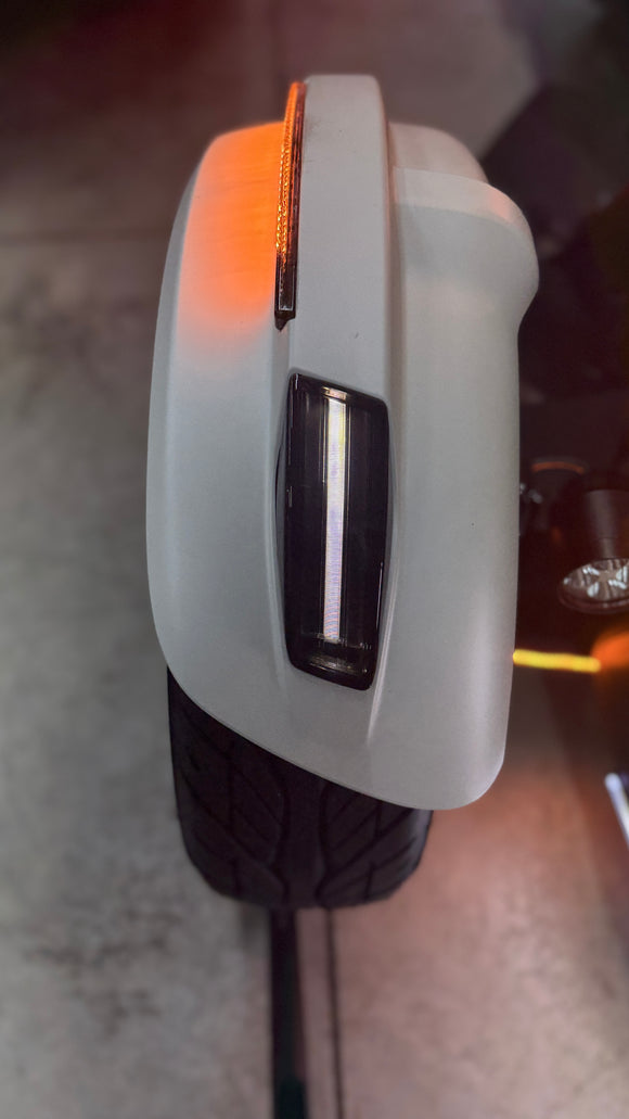 Smoked LED Replacement Front Fender Tip Lights for Can Am models 2019+ (Pair)