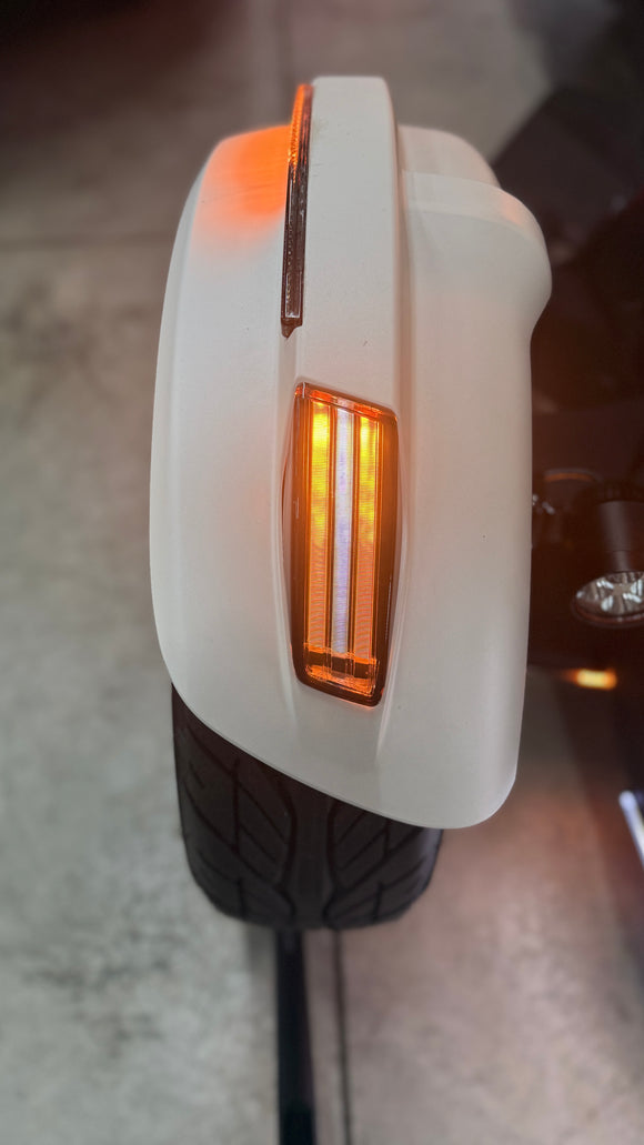 Smoked LED Replacement Front Fender Tip Lights for Can Am models 2019+ (Pair)
