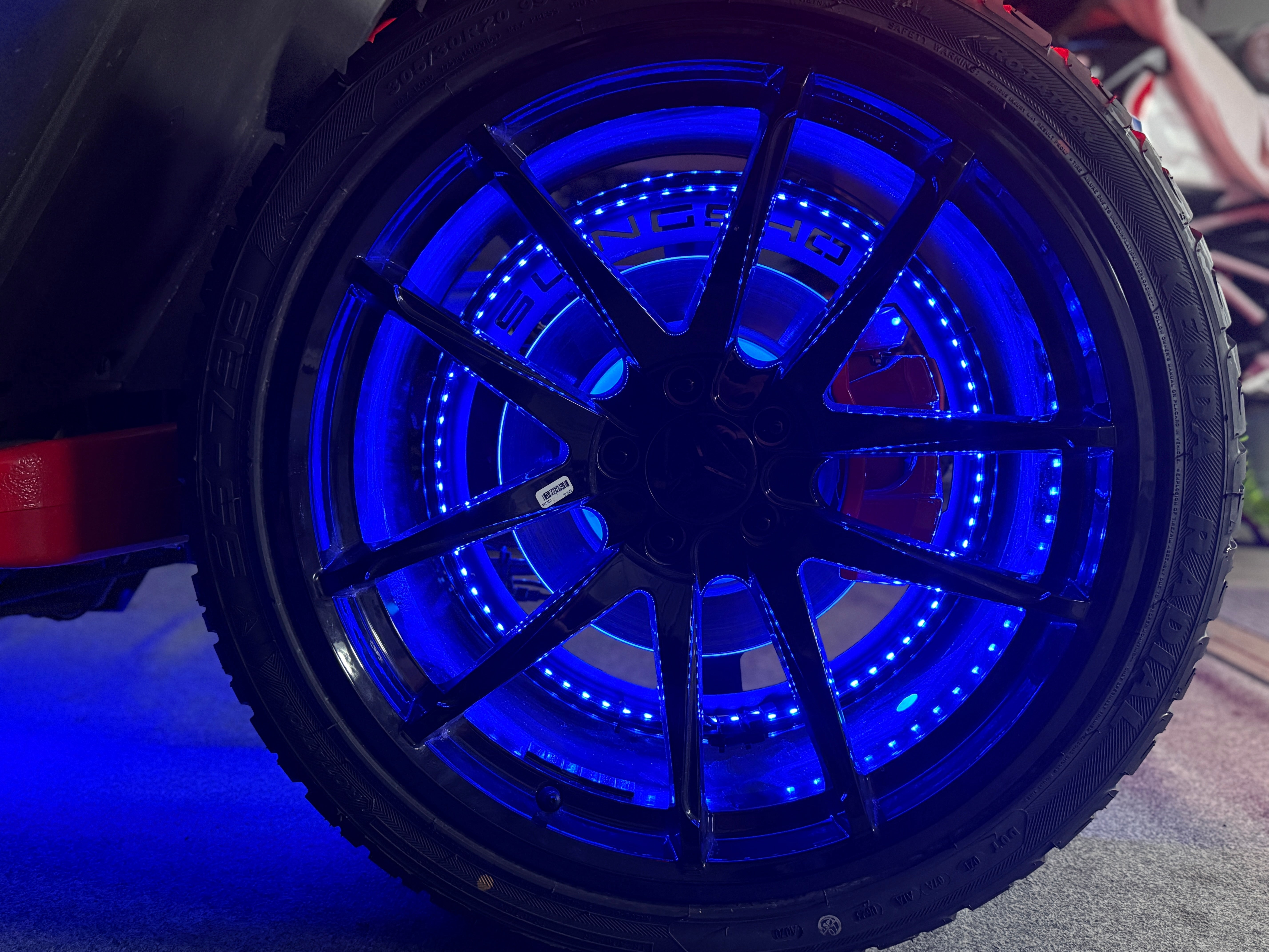 TricLED Gen LED Wheel Kit for Polaris Slingshot