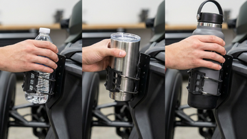 Canyon adjustable side mount bottle holder