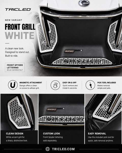 Front End Magnetic Side Grille Inserts for the Spyder RT (Set of 2) (2020+)