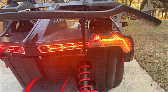 Afterburnerz Led Tail Lights W/ Sequential Turn Signals And Run/brake