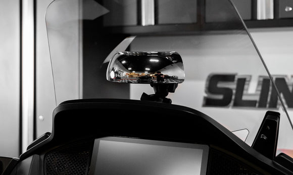 180 Degree Wide-Vu Center Rear View Mirror Kit for F3T / F3L (2016+) & RT Models (2020+)