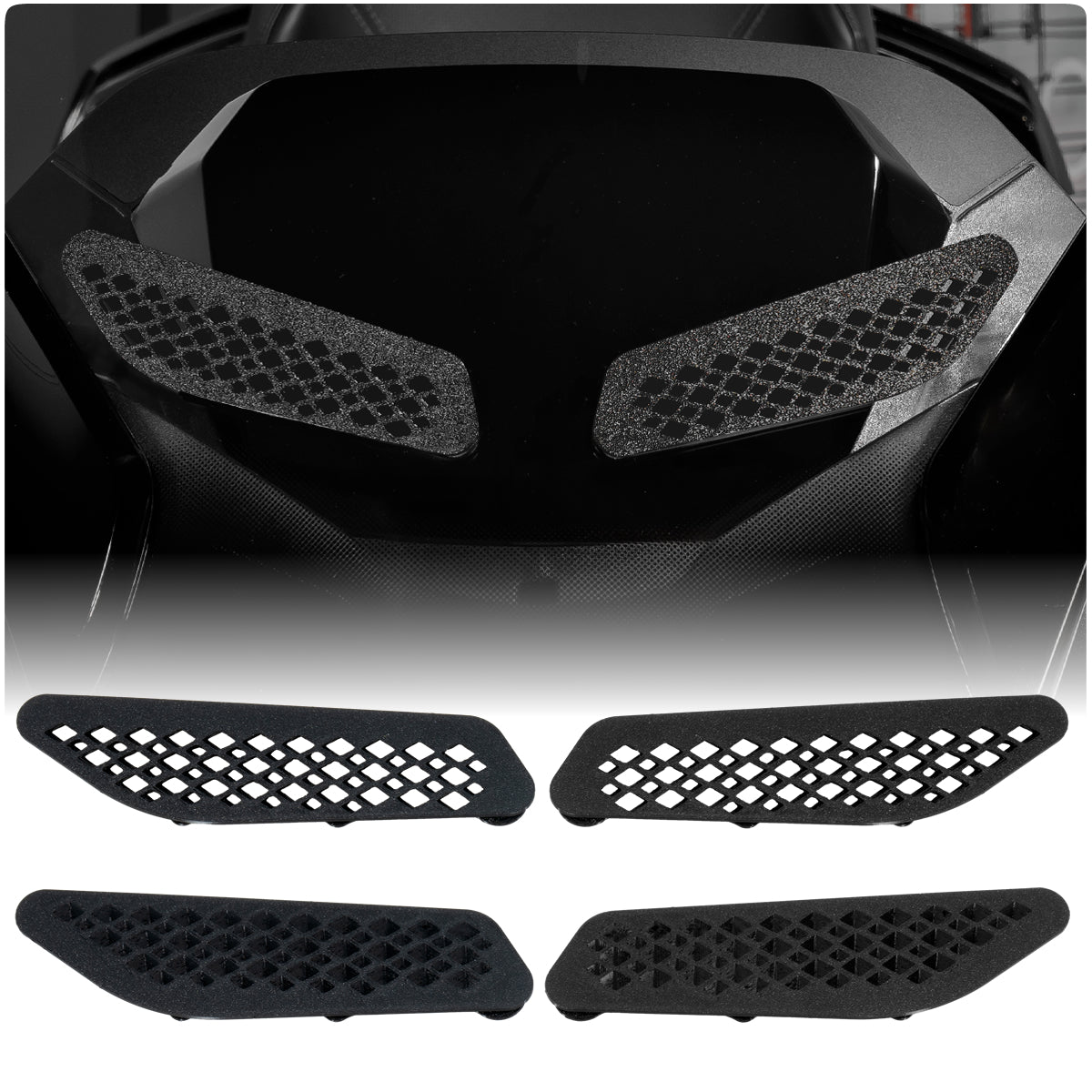 TricVentZ - RT Windshield Vents (2 pairs) For RT2020+ only | TricLED