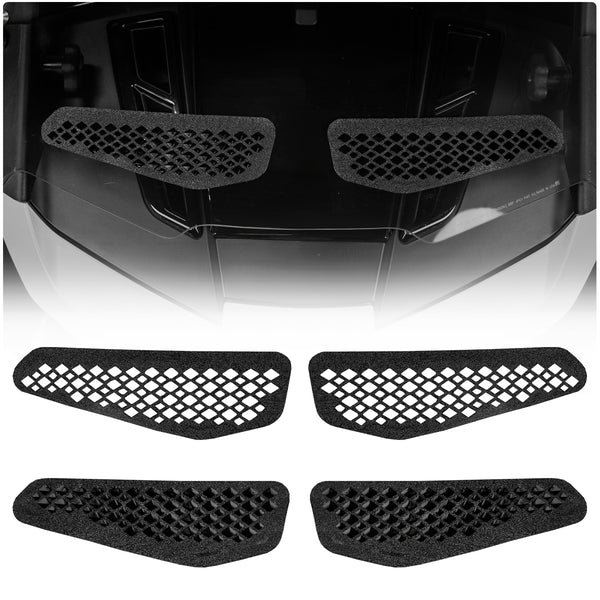 TricLED TricVentZ - Spyder F3T / F3L Windshield Vents (2 pairs)