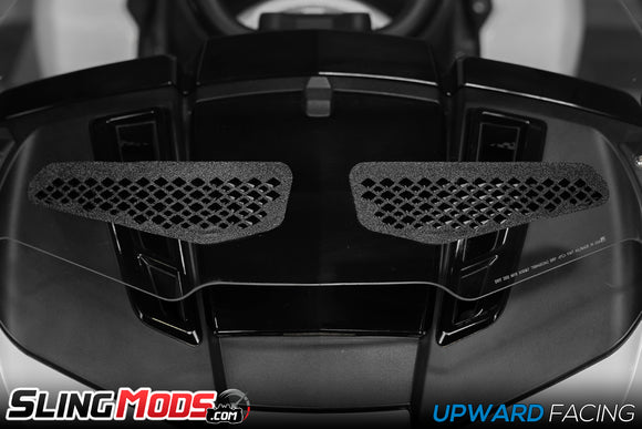 TricVentz - Spyder F3T / F3L Windshield Vents (2 pairs) 2015-2023
