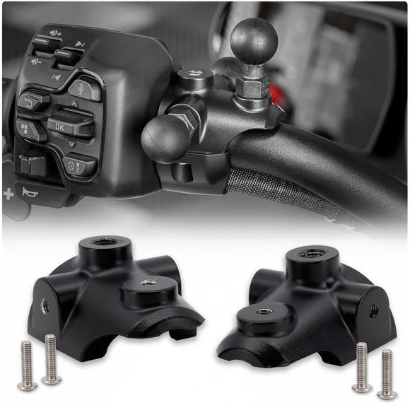 Handlebar Top Cuffs for use with RAM Mount on Spyder F3 & RT Model (2024+)