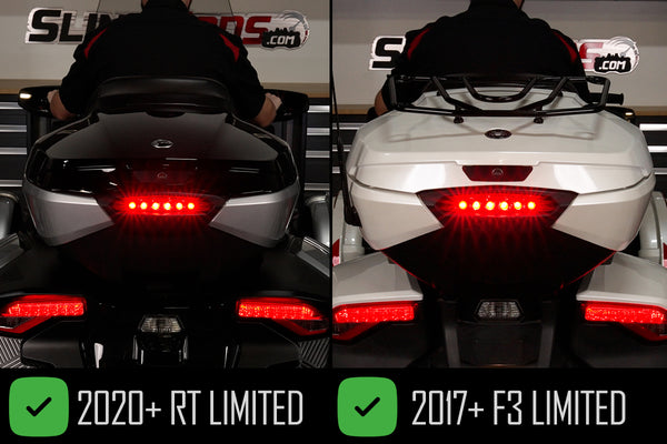 TricLED - Plug N' Play Top Case Brake Light Flasher / Modulator for the Can-Am Spyder F3 Limited (2017+) & RT Limited (2020+)