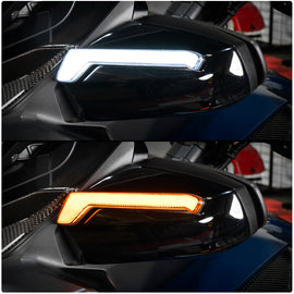 HiViz Side View Mirror DRL with Sequential Turn Signal (for RT, F3T, F3L)