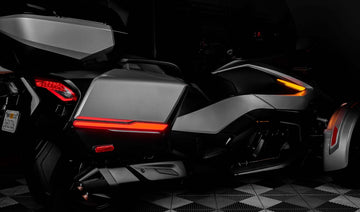 TricLED - TricFlarez Red LED Saddlebag Running Lights for the Can-Am Spyder RT (2020+)