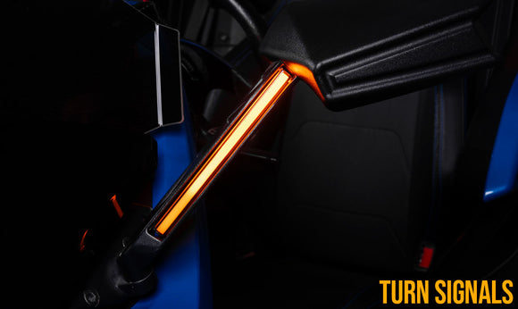2015-2019 SlingShot Hi-Viz Sequential Mirror LED's with Sequential Blinker Integration