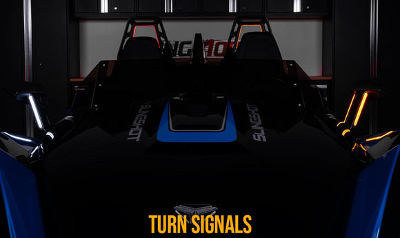 2015-2019 SlingShot Hi-Viz Sequential Mirror LED's with Sequential Blinker Integration