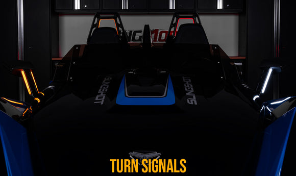 2015-2019 SlingShot Hi-Viz Sequential Mirror LED's with Sequential Blinker Integration