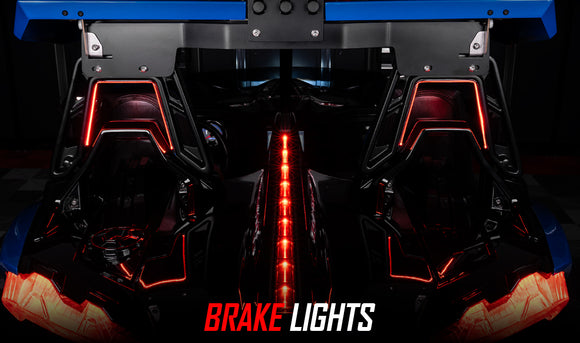 Slingshot Dual Color Roll Hoop LED Light with Run, Brake & Turn Signal (2020+)