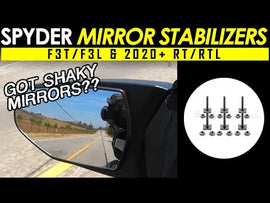 TricLED Side View Mirror Stabilizer Kit for F3T / F3L(All Years) & RT  (2020+) - 0
