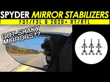 TricLED Side View Mirror Stabilizer Kit for F3T / F3L(All Years) & RT  (2020+) - 0