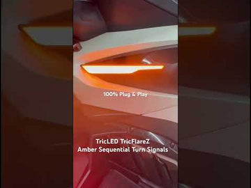 TricFlarez Amber LED (Side) Markers with Sequential Turn Signals for RT (2020+) (Set of 2) - 0