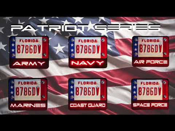 Patriot Plates for Can am Spyder and Canyon