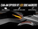 TricFlarez Amber LED (Side) Markers with Sequential Turn Signals for RT (2020+) (Set of 2)-3