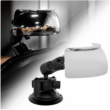 180 Degree Wide-Vu Center Rear View Mirror Kit for F3T / F3L (2016+) & RT Models (2020+)