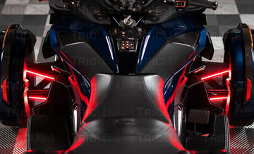 Dual Color REAR FACING A-Arm Running Light Strips with Blinker for Canyon