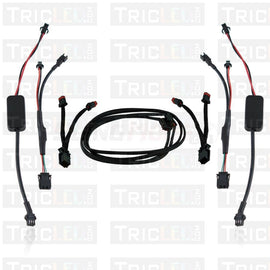 Front Fender Power Harness Kit Oem Wiring Harness / Splitter (2019+ Spyder)